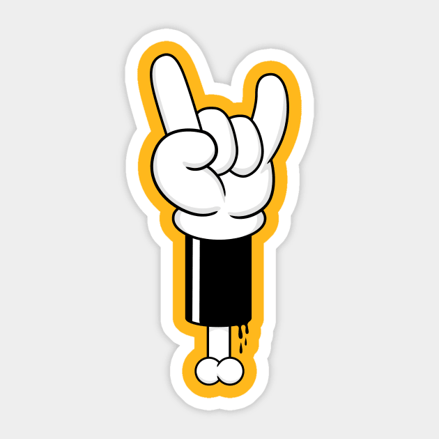 Toon Rock Sticker by Woah_Jonny